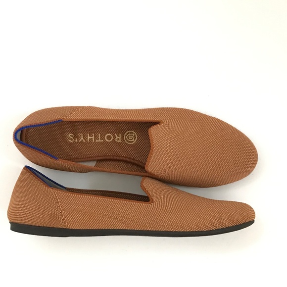 ROTHY’S The Loafer Round Toe Slip on Shoes Fawn Caramel Women's Size 9.5 - Picture 9 of 16